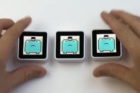 Sifteo Interactive game cubes.